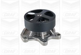 GRAF with seal, Mechanical, Metal, Water Pump Pulley Ø: 98 mm, for v-ribbed belt use Water pumps PA1172 buy