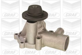 PA413 GRAF Water Pump with seal, Mechanical, Grey Cast Iron, for v