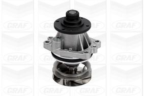 GRAF PA432A Water pump with seal ring, Mechanical, Metal, for v-ribbed belt use