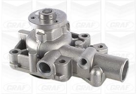 GRAF PA499 Water pump with seal, Mechanical, Metal, for v-ribbed belt use