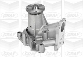 GRAF PA701 Water pump with seal, Mechanical, Metal, for v-ribbed belt use
