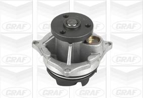 PA741 GRAF Water pumps FORD USA with seal ring, Mechanical, Grey Cast Iron, for v-ribbed belt use