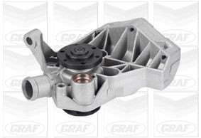 GRAF PA805 Water pump with seal, Mechanical, Grey Cast Iron, for v-ribbed belt use