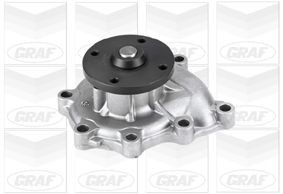 GRAF PA816 Water pump with seal, Mechanical, Metal, for v-ribbed belt use