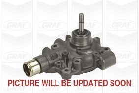 GRAF PA916 Water pump with seal, Mechanical, Metal, for v-ribbed belt use