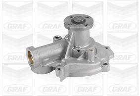 PA934 GRAF Water pumps KIA with seal, Mechanical, Metal, for v-ribbed belt use