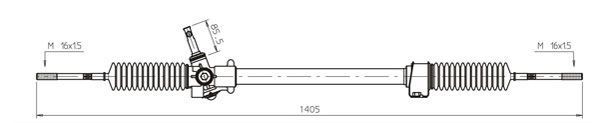 Maglownica kierownicza Citroen w oryginalnej jakości GENERAL RICAMBI FI4118