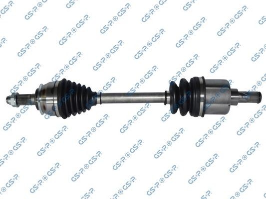 GSP 238001 Drive shaft Front Axle Left, 590mm, Manual Transmission