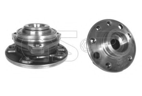 GSP Front Axle, 136,9 mm Inner Diameter: 25,4mm Wheel hub bearing 9333032 buy