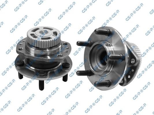 GSP 9400030 Wheel bearing kit Rear Axle Left, Rear Axle Right, with ABS sensor ring, 140,5 mm
