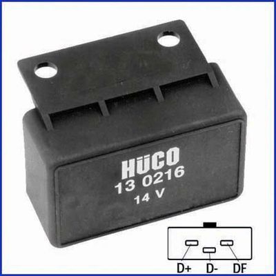 HITACHI 130216 Alternator Regulator Voltage: 14V