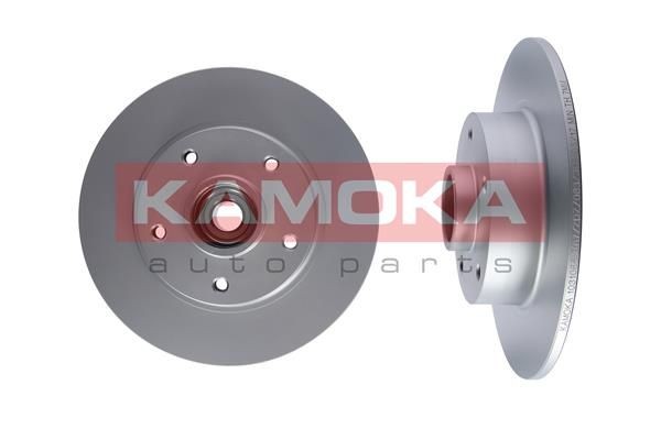 KAMOKA 1031066 Brake disc Rear Axle, 260x8mm, 5x114, solid, Coated
