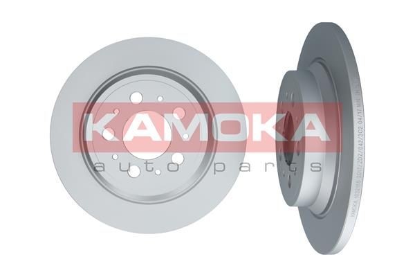 KAMOKA Rear Axle, 288x12mm, 5x108, solid, Coated Ø: 288mm, Num. of holes: 5, Brake Disc Thickness: 12mm Brake rotor 1032158 buy