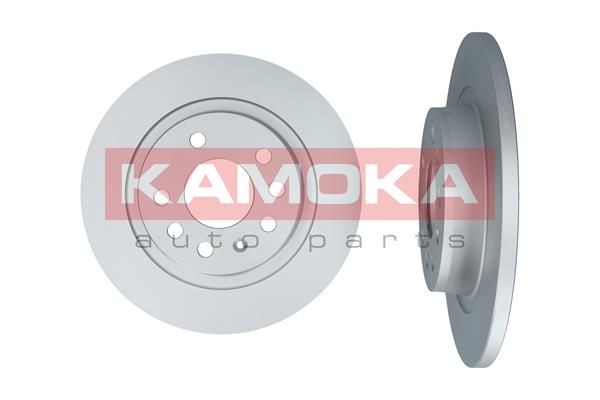 KAMOKA 1032576 Bremsscheiben Hinterachse, Voll, beschichtet Cadillac in Original Qualität