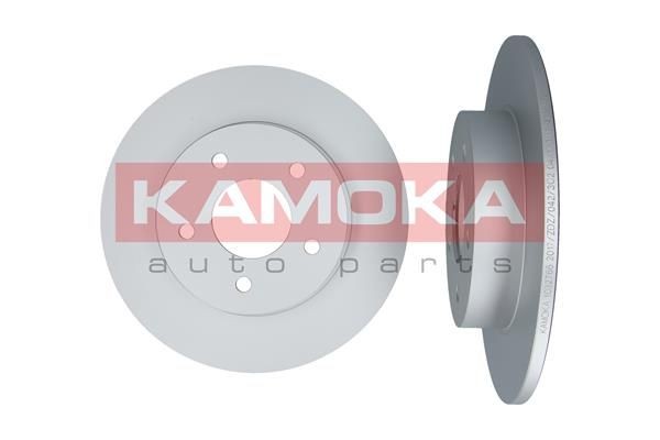 KAMOKA 1032766 Brake disc Rear Axle, 278x10mm, 5x114, solid, Coated