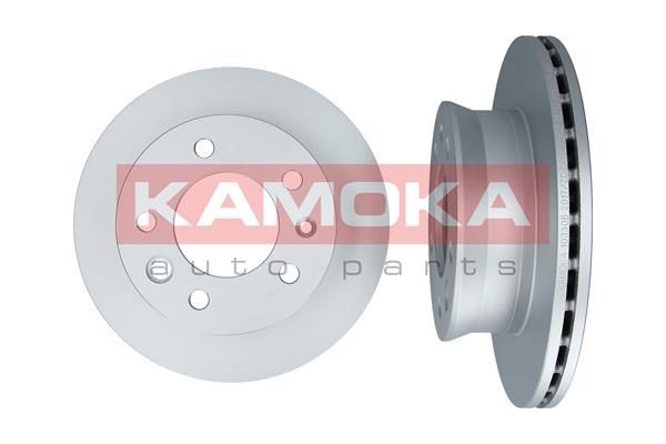 KAMOKA Front Axle, 276x22mm, 5x130, Vented, Coated Ø: 276mm, Num. of holes: 5, Brake Disc Thickness: 22mm Brake rotor 103306 buy