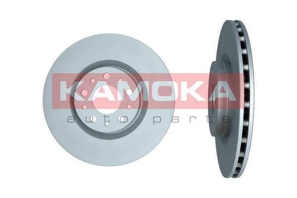 KAMOKA 103312 Brake disc Front Axle, 284x22mm, 5x98, Vented, Coated