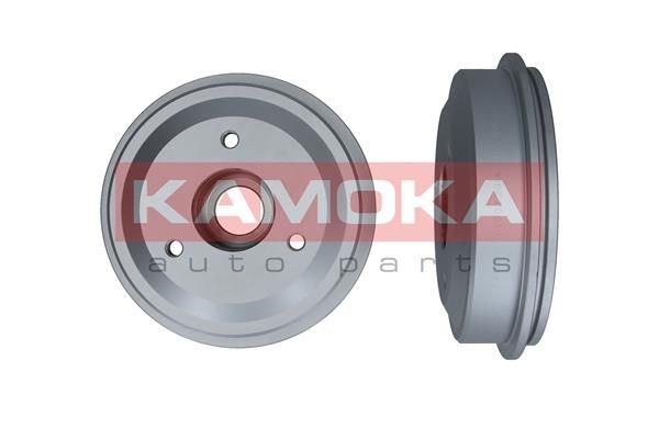 KAMOKA 104003 Brake Drum without wheel bearing, without ABS sensor ring, 201mm, Rear Axle