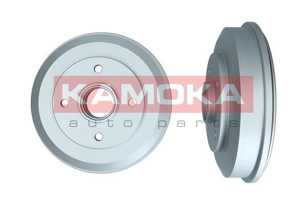 KAMOKA 104023 Brake Drum without wheel bearing, without ABS sensor ring, 243mm, Rear Axle
