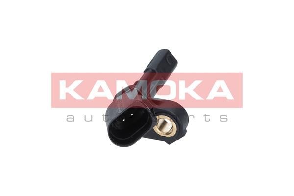KAMOKA 1060032 Sensor ABS de revoluciones de la rueda Eje trasero, derecha, Sensor activo, 77mm