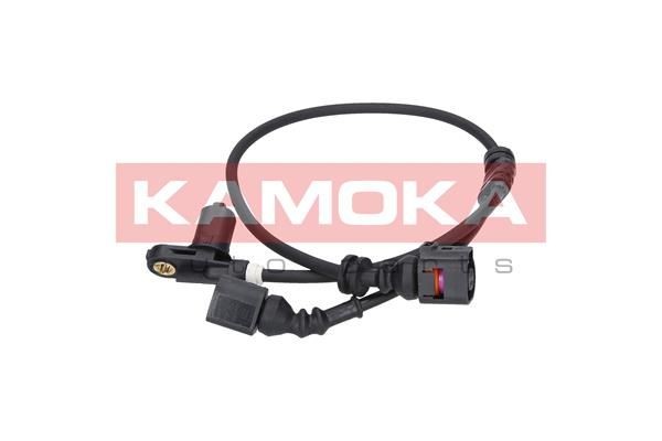 KAMOKA 1060190 ABS sensor Front Axle Left, Passive sensor, 474mm, prepared for wear indicator