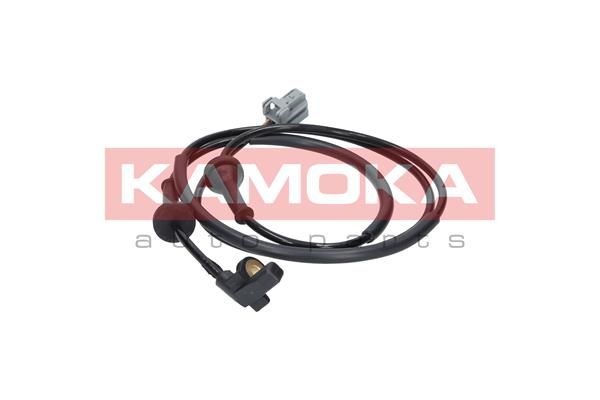 KAMOKA 1060452 ABS sensor Rear Axle Left, Active sensor, 1255mm