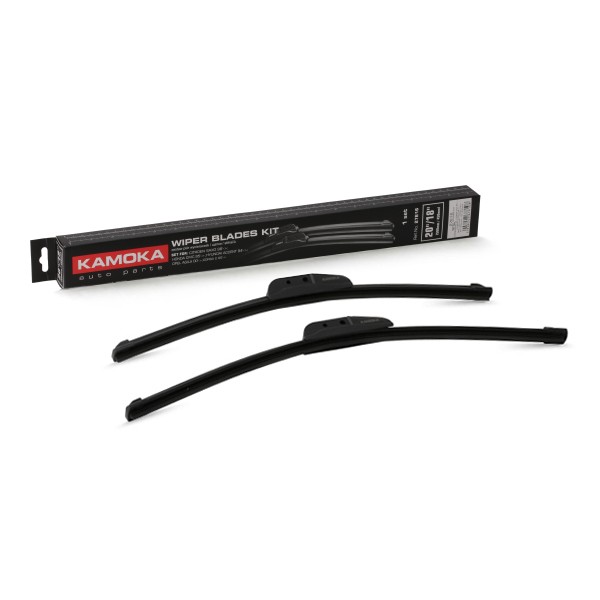 KAMOKA 27E16 Wiper blade 500, 450 mm Front, for left-hand drive vehicles