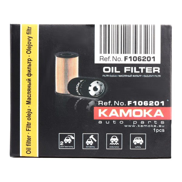 F106201 Engine oil filter KAMOKA original quality
