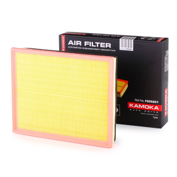 KAMOKA F205201 Engine filter 52mm, 234mm, 292mm, tetragonal, Air Recirculation Filter