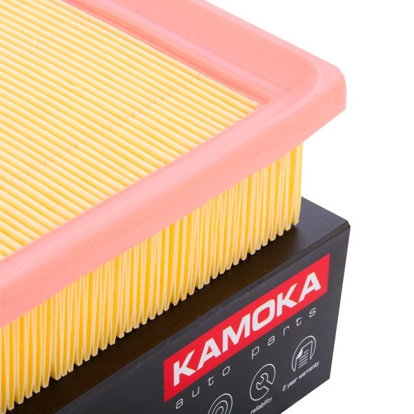 KAMOKA F208701 Engine filter 46mm, 139mm, 383mm, tetragonal, Air Recirculation Filter