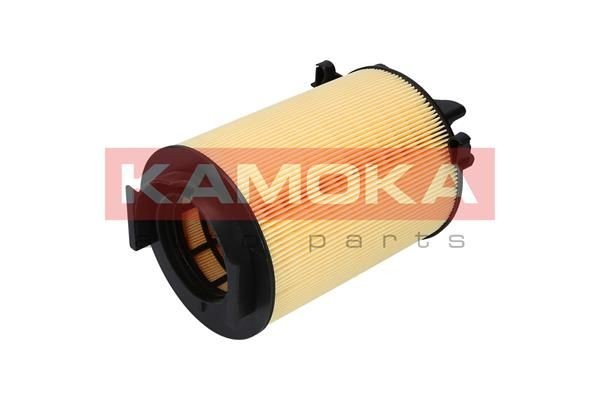 F215401 KAMOKA Air filters JEEP 221mm, 136mm, Cylindrical, Air Recirculation Filter