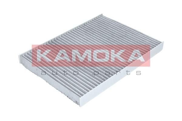 F500201 KAMOKA Pollen filter SEAT Fresh Air Filter, Activated Carbon Filter, 280 mm x 205 mm x 25 mm