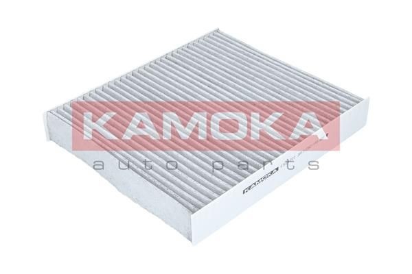 KAMOKA F504701 Pollen filter Fresh Air Filter, Activated Carbon Filter, 240 mm x 208 mm x 34 mm