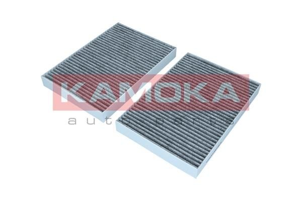 KAMOKA F506301 Pollen filter Fresh Air Filter, Activated Carbon Filter, 261 mm x 184 mm x 30 mm