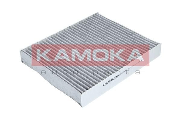 KAMOKA F507401 Pollen filter Fresh Air Filter, Activated Carbon Filter, 240 mm x 204 mm x 35 mm