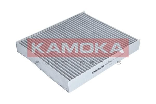 KAMOKA F509701 Pollen filter Fresh Air Filter, Activated Carbon Filter, 256 mm x 224 mm x 36 mm