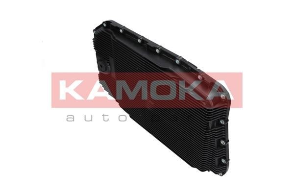 KAMOKA F600701 Getriebeölwanne mit Dichtung, mit integriertem Hydraulikfilter Jaguar in Original Qualität
