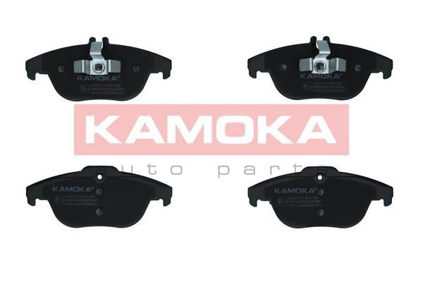 607244 KAMOKA Rear Axle, excl. wear warning contact Height 1: 52mm, Height 2: 54mm, Width: 123mm, Thickness: 17mm Brake pads JQ101117 buy