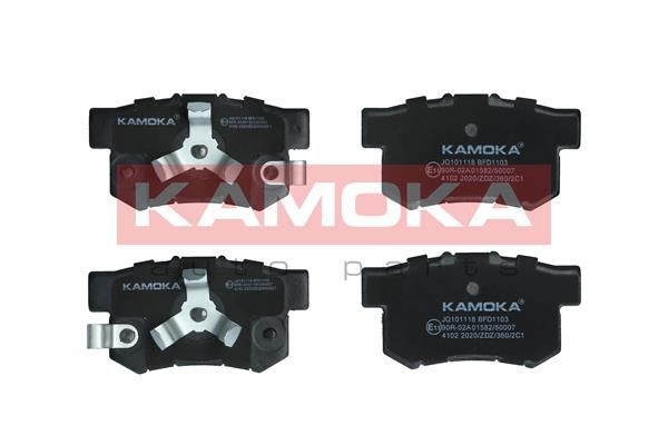 24434 KAMOKA JQ101118 Brake pad set 43022-TP6A-00