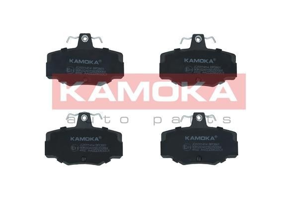 KAMOKA JQ1011414 Brake pad set Rear Axle, excl. wear warning contact