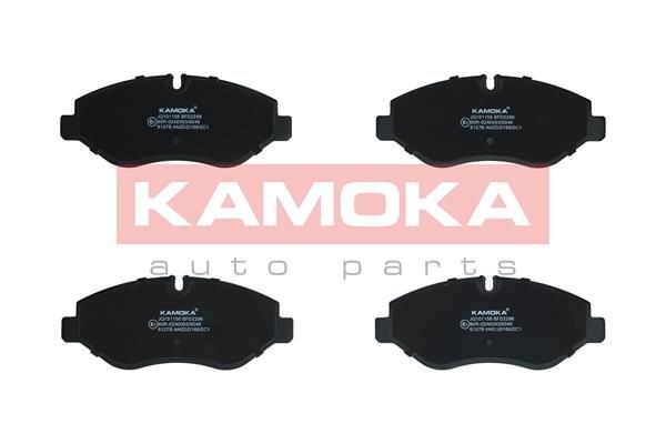 KAMOKA JQ101156 Brake pad set Front Axle, prepared for wear indicator