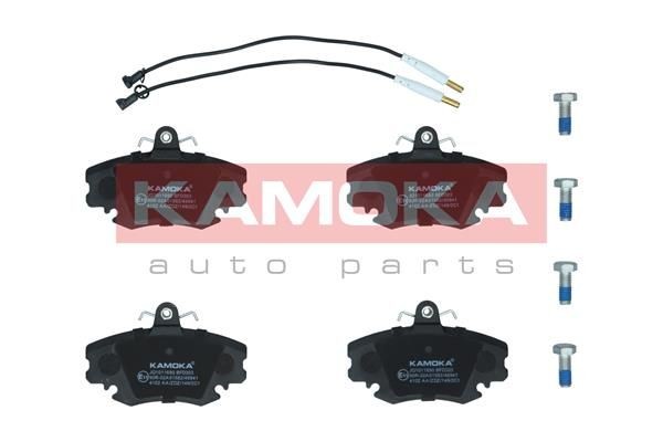 JQ1011690 KAMOKA Brake pad set DACIA Front Axle, incl. wear warning contact, with accessories