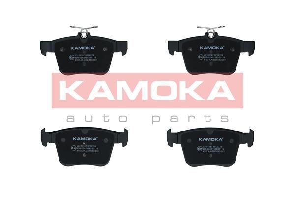 KAMOKA JQ101187 Brake pad set Rear Axle, not prepared for wear indicator
