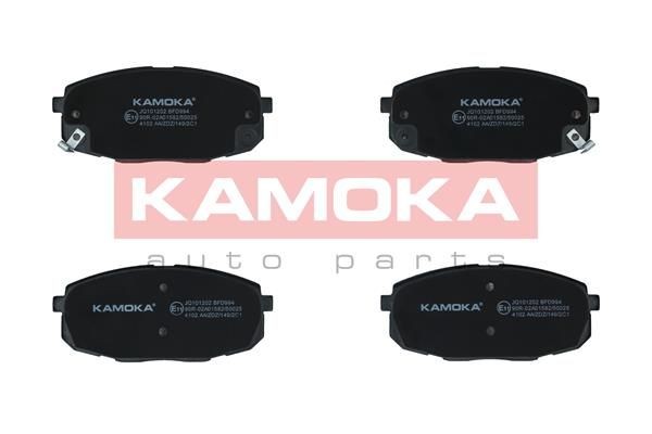 23966 KAMOKA JQ101202 Brake pad set 58101-1HA00