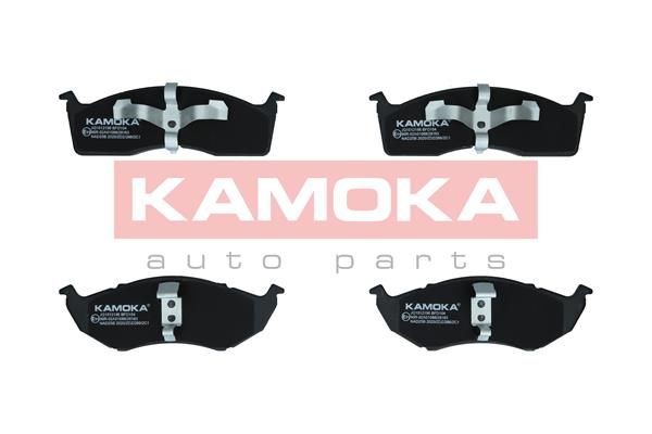 JQ1012196 KAMOKA Brake pad set DODGE Front Axle, excl. wear warning contact