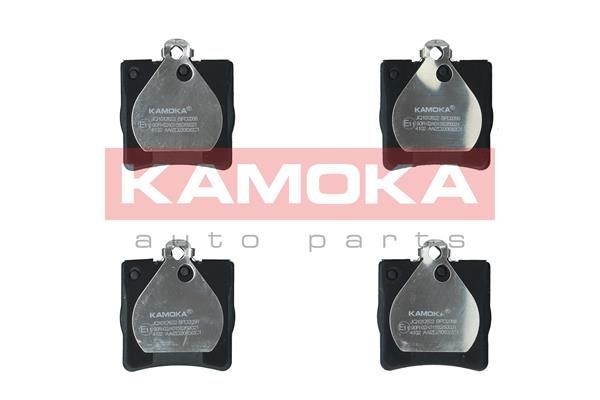 KAMOKA JQ1012622 Brake pad set Rear Axle, excl. wear warning contact