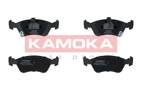 KAMOKA JQ1012642 Brake pad set Front Axle, with acoustic wear warning
