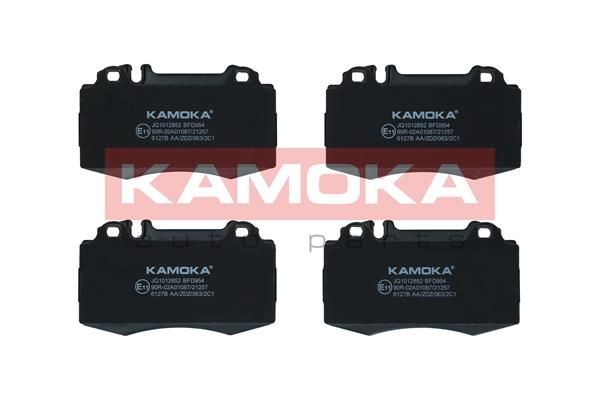 JQ1012852 KAMOKA Brake pad set MERCEDES-BENZ Front Axle, excl. wear warning contact