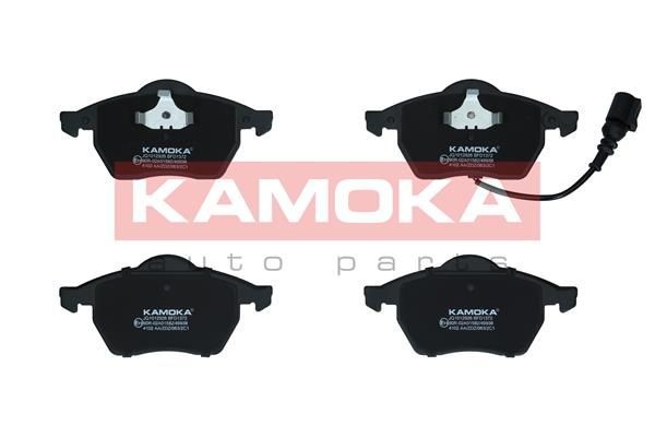KAMOKA JQ1012926 Brake pad set Front Axle, incl. wear warning contact