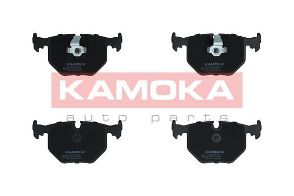 KAMOKA JQ1012966 Brake pad set Rear Axle, excl. wear warning contact